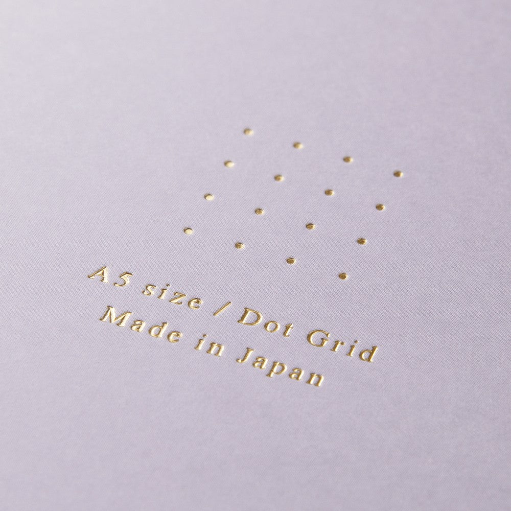 Cuaderno Soft Color Ring - Puntos - Lila