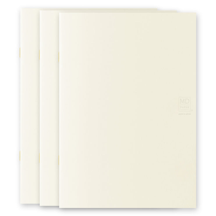 MD Notebook A5 Light - En Blanco - 3 piezas