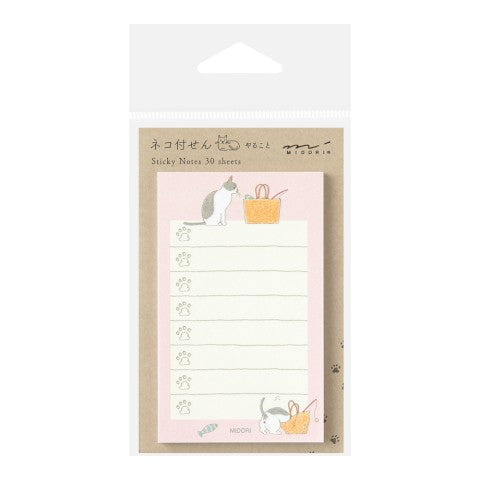 Sticky Notes - Gatos ToDo (Rosado)