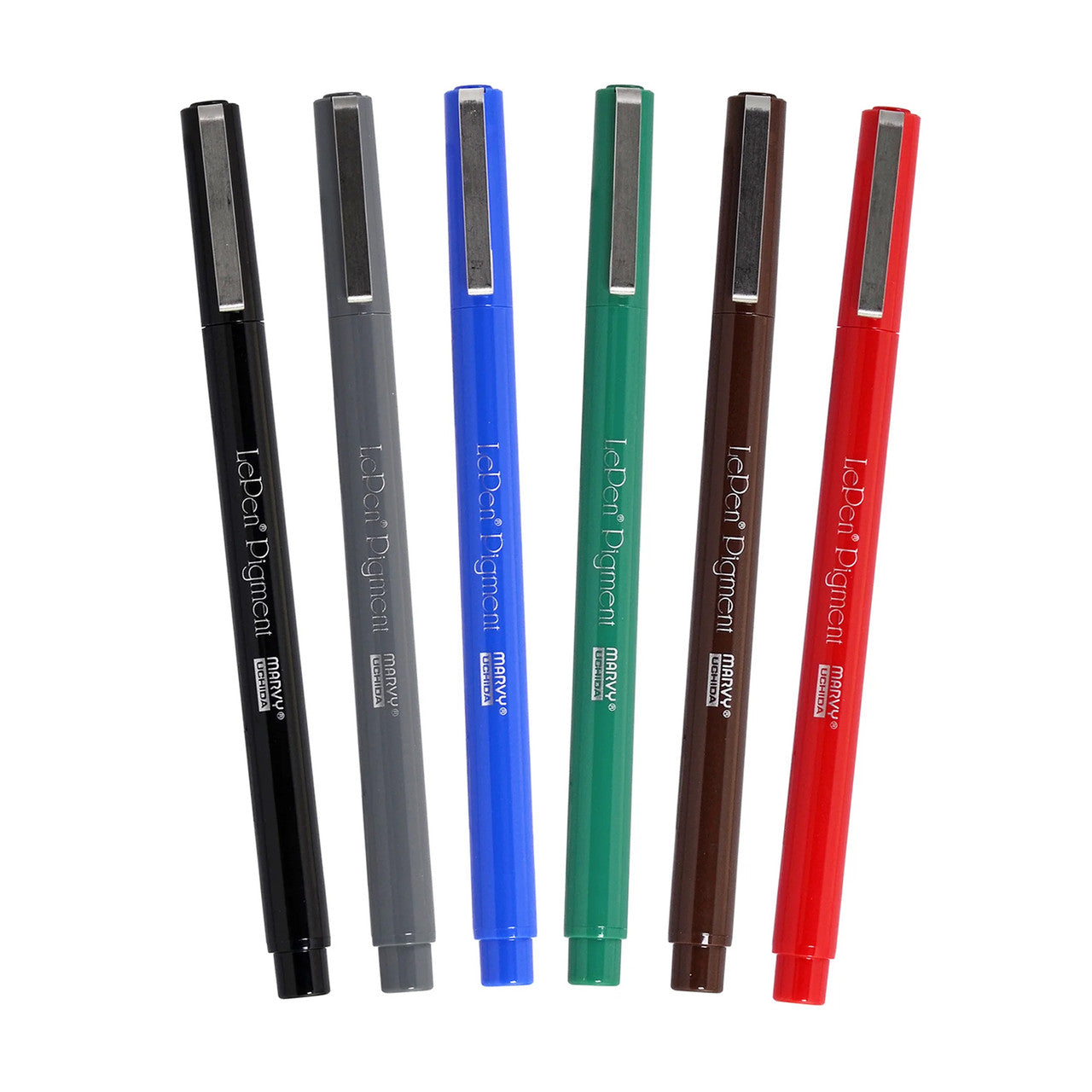 Le Pen Pigment - Set de 6 - Primary Colors