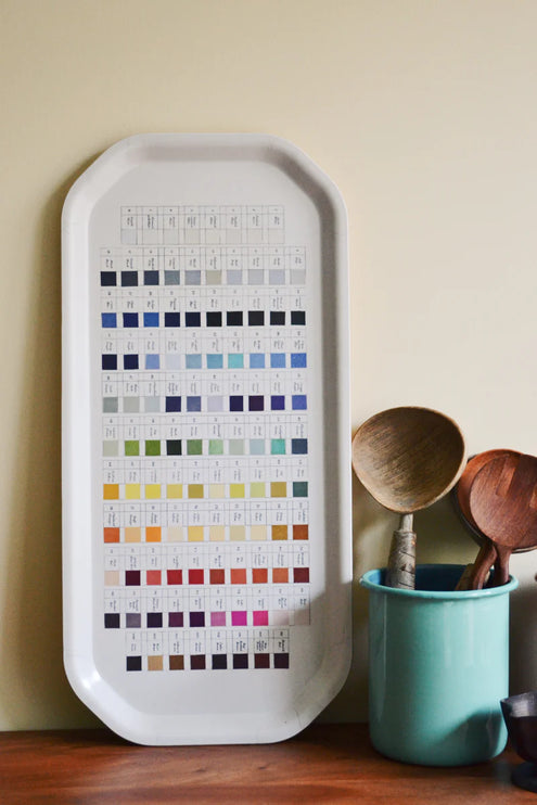Birchwood Tray - Werner's Nomenclature of Colors