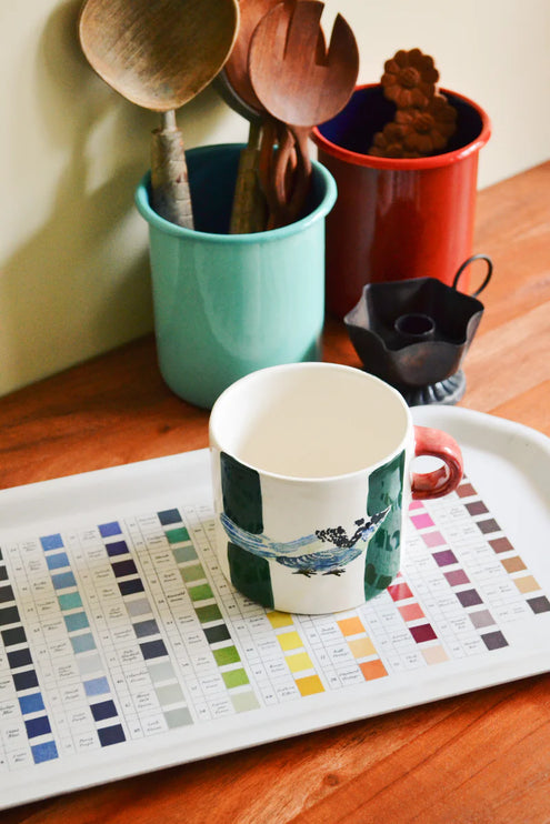 Birchwood Tray - Werner's Nomenclature of Colors