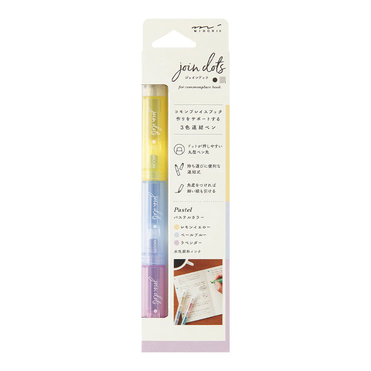 Connecting Pen Join Dots - Pastel