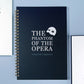 Cuaderno Impression - A5 - Líneas - Fantasma de la Ópera