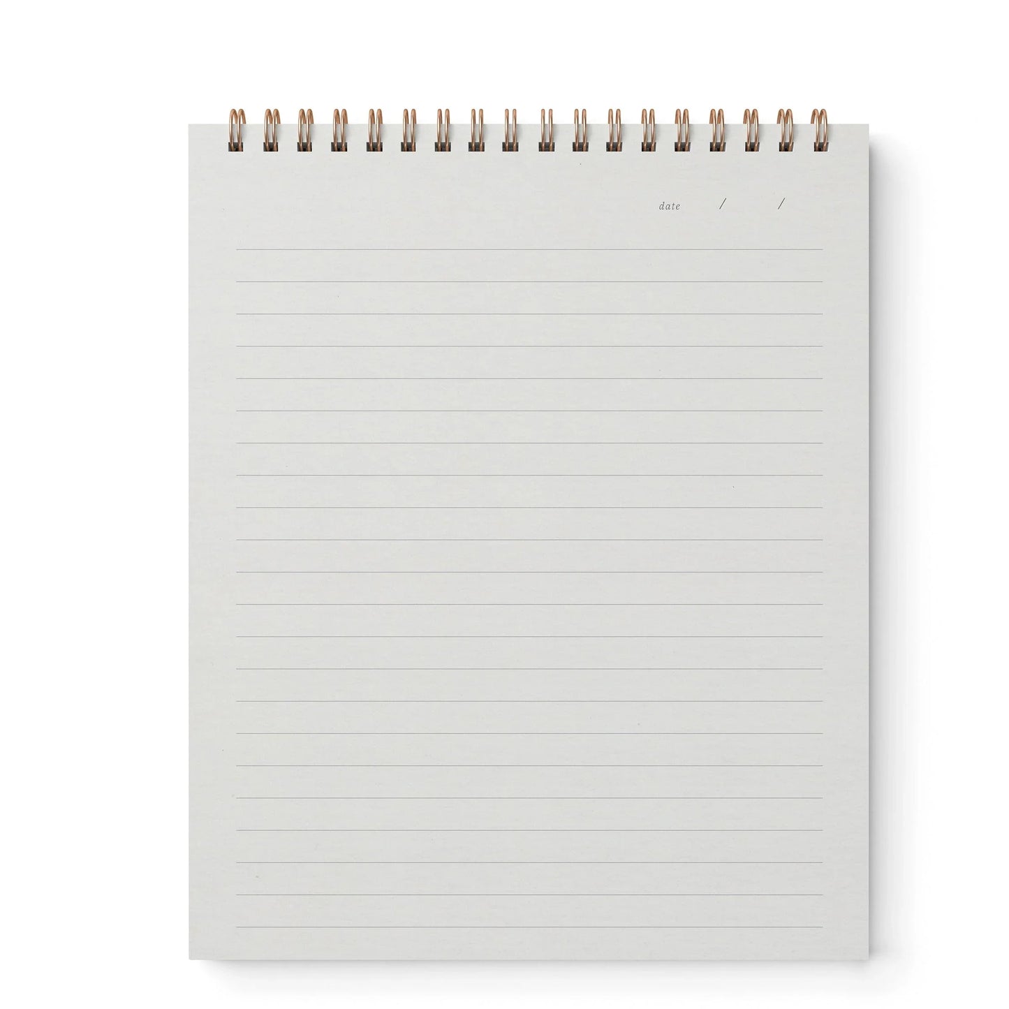 "To Note" Cuaderno Vertical de Líneas - Dusty Rose