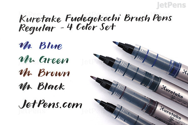 Fudegokochi Brushpens- Set 4 Colores