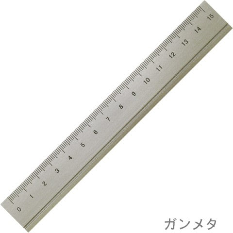 Regla Aluminio 15 cm