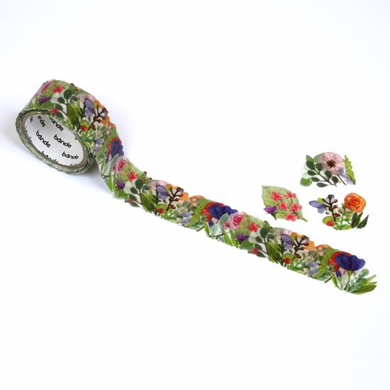 Washi Sticker Roll - Flower Wreath
