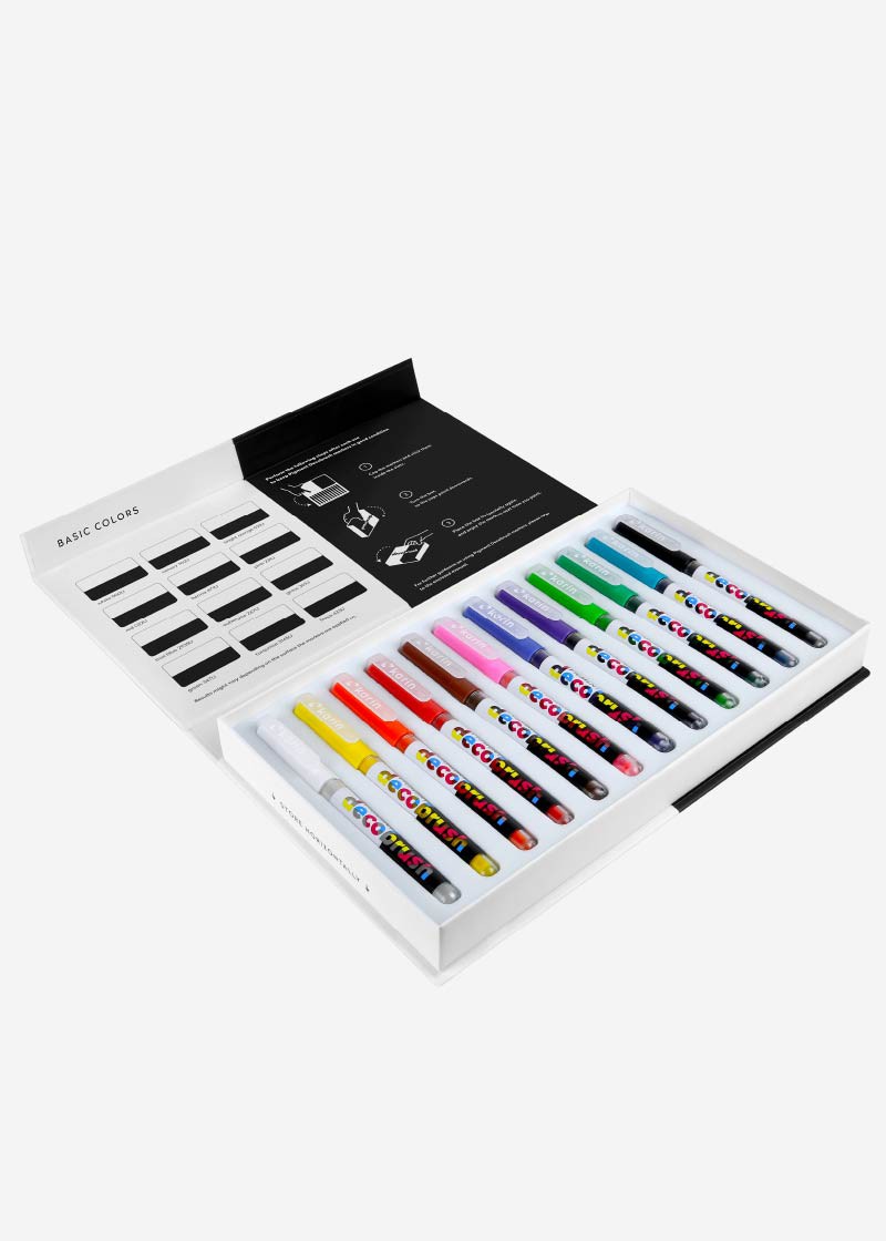 Pigment Decobrush - Set 12 - Basic