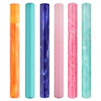 N6 Glass Dip Pen/Fountain Pen - Celeste Opaco