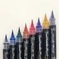 Dual Metallic Glitter Brush Pens