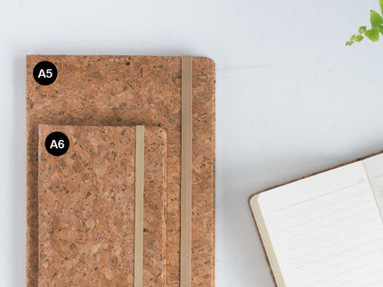 Cuaderno A5 de Corcho
