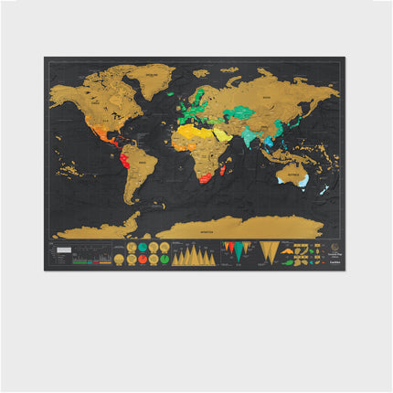 Deluxe Scratch Map