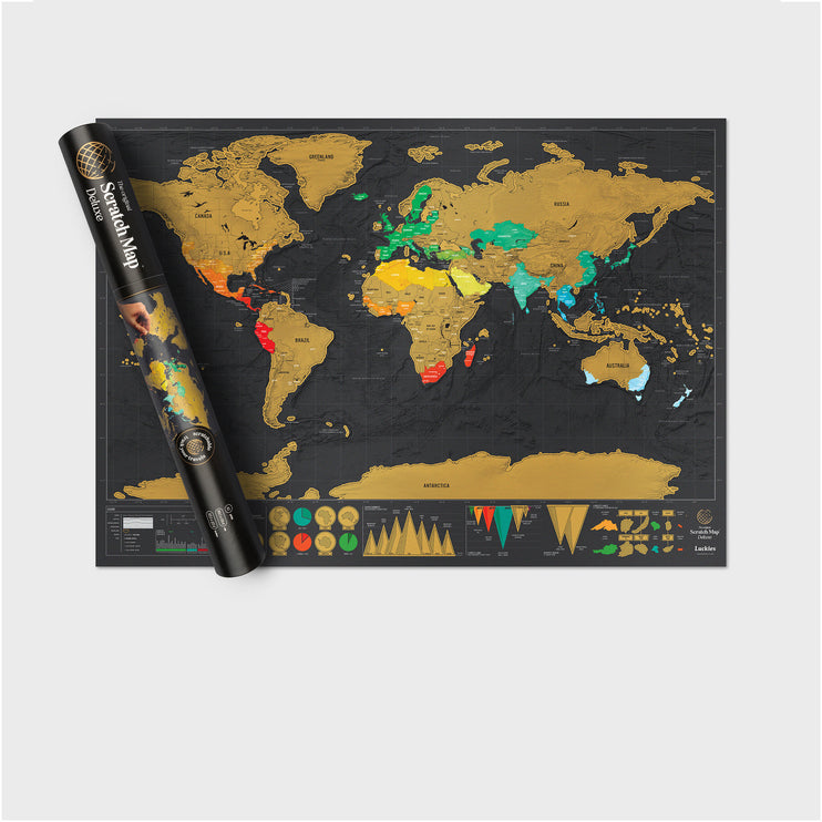 Deluxe Scratch Map