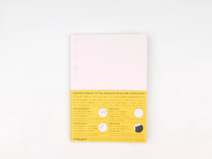 1/2 year notebook A5 - Cuadrícula - Aurora White - ColorSwatch