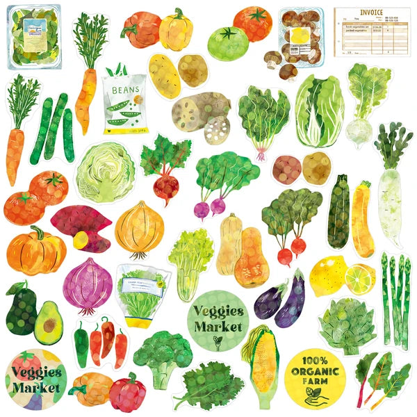 Haco Stickers - Vegetable