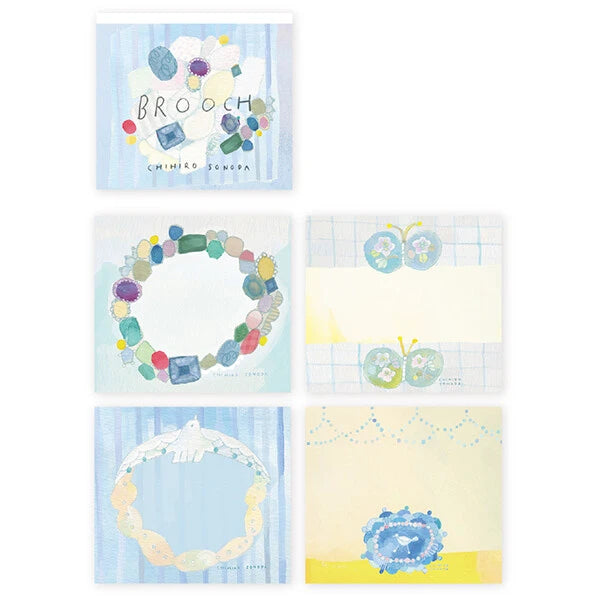 Memo Pad - Hyogensha - Brooch