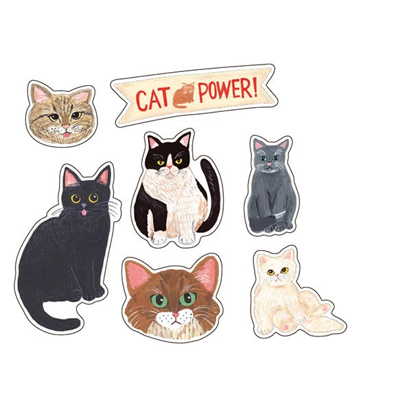 PVC Stickers - Cats (Kahoko Sodeyama)