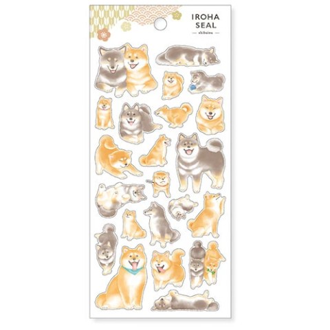 Iroha Stickers - Inu