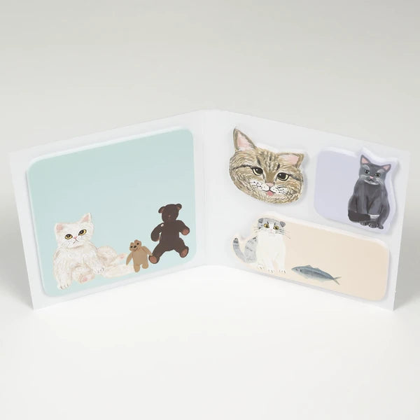 Sticky Notes - Cats (Kahoko Sodeyama)