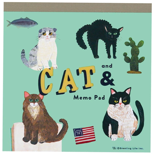 Memo Pad - Cat (Kahoko Sodeyama)