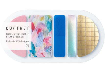 Coffret Stickers - Round - Pink Float