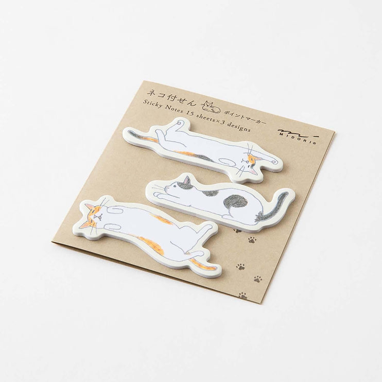 Sticky Notes - Gatos estirándose