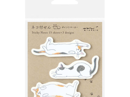 Sticky Notes - Gatos estirándose