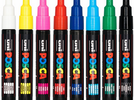 Set de 8 Posca PC-1M - Basic