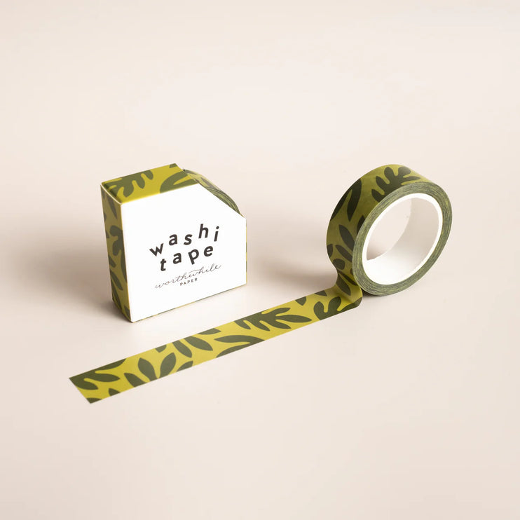 Washi Tape - Lush Leaves