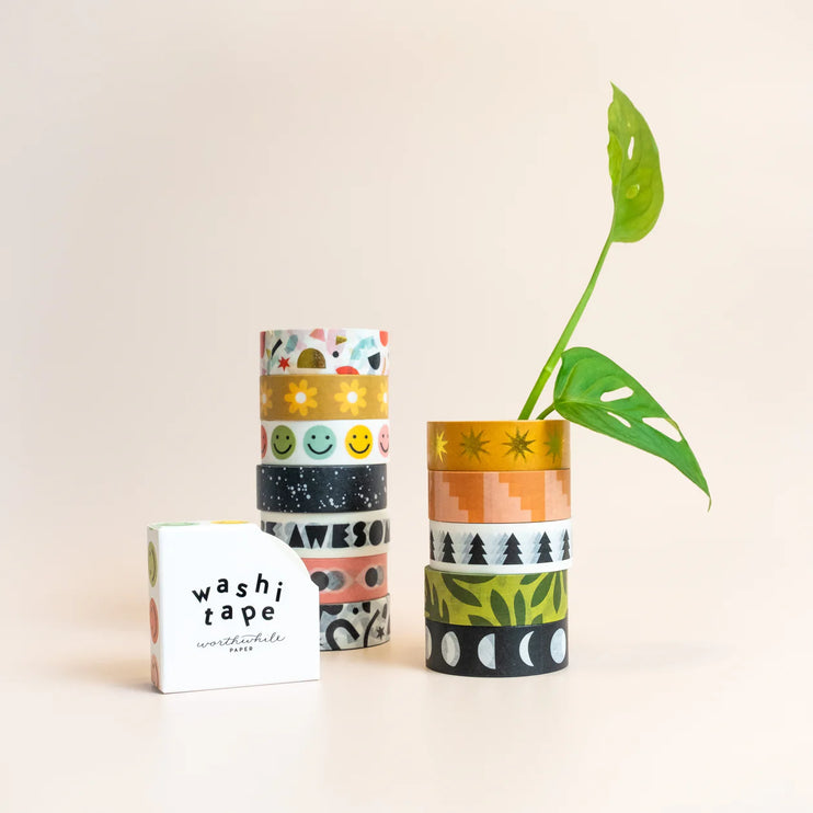 Washi Tape - Lush Leaves