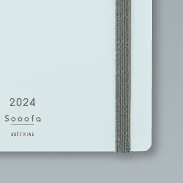 Sooofa B6 Diary 2024 - Lila