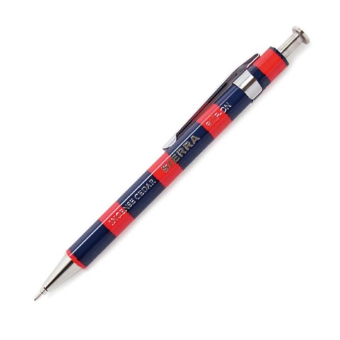 Wooden Ballpoint Pen - Azul/Rojo