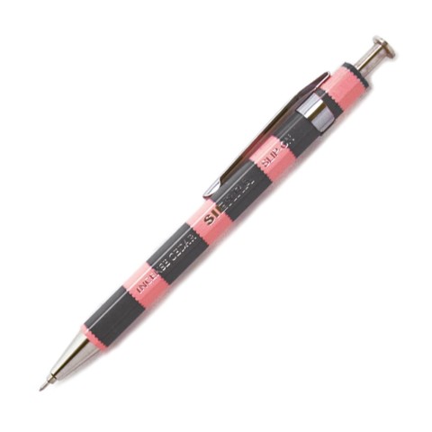 Wooden Ballpoint Pen - Rosado/Gris