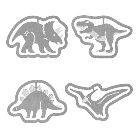 Etching Clips - Dinosaurios
