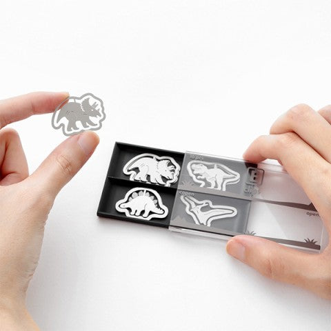 Etching Clips - Dinosaurios