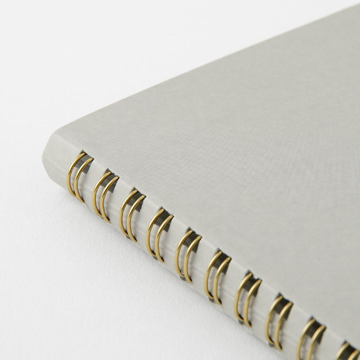 Cuaderno Soft Color Ring - Puntos - Gris