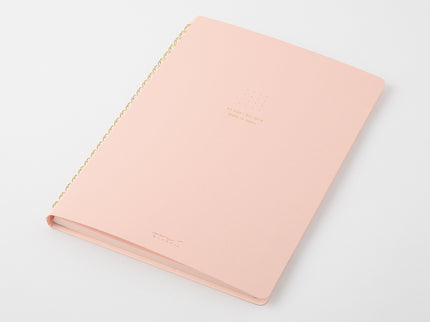 Cuaderno Soft Color Ring - Puntos - Rosado
