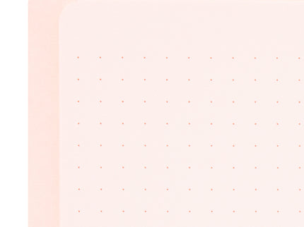 Cuaderno Soft Color Ring - Puntos - Rosado