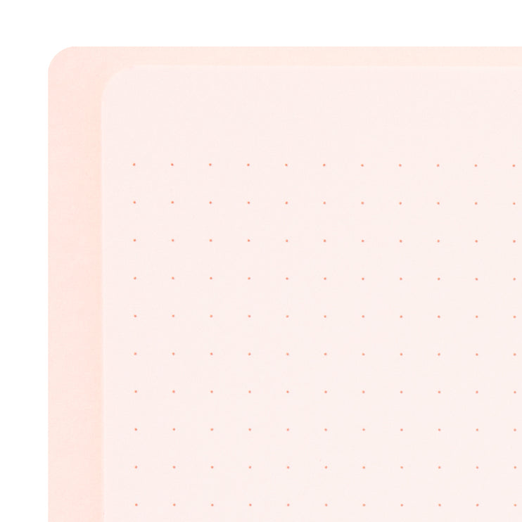Cuaderno Soft Color Ring - Puntos - Rosado