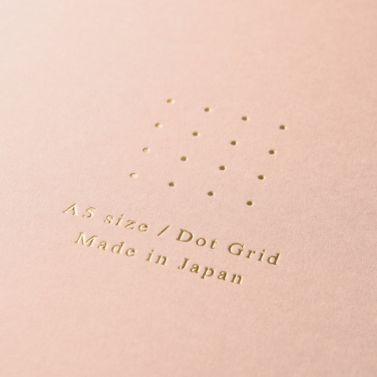 Cuaderno Soft Color Ring - Puntos - Rosado