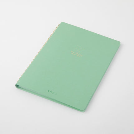 Cuaderno Soft Color Ring - Puntos - Menta