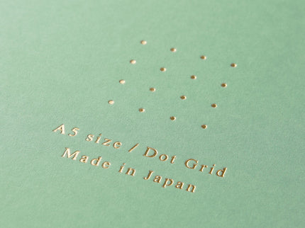 Cuaderno Soft Color Ring - Puntos - Menta