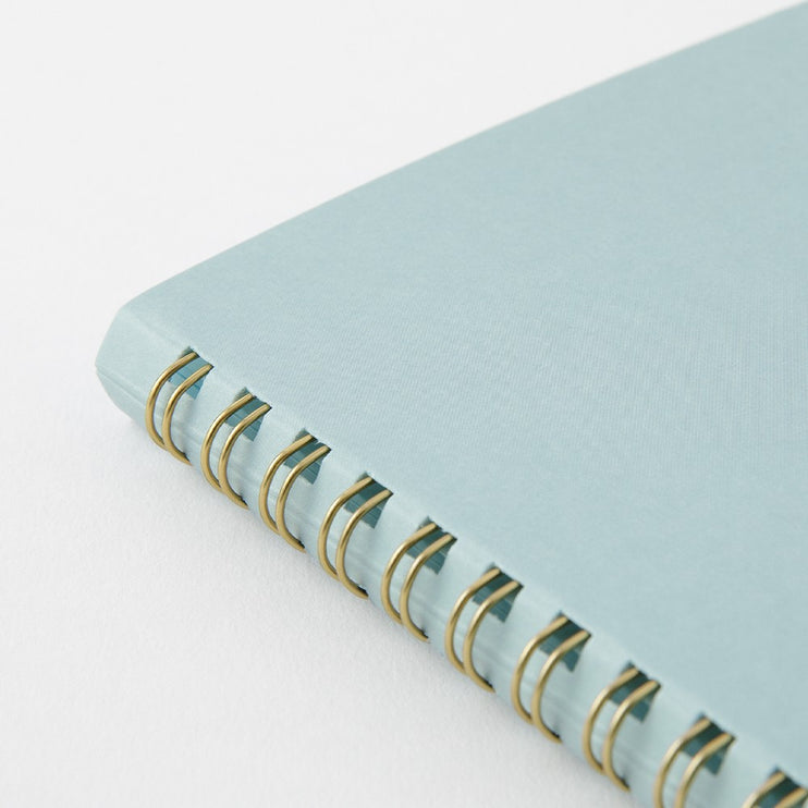 Cuaderno Soft Color Ring - Puntos - Celeste