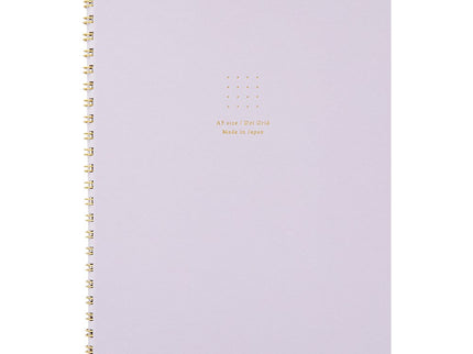 Cuaderno Soft Color Ring - Puntos - Lila