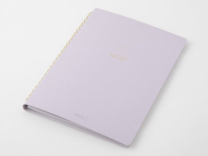 Cuaderno Soft Color Ring - Puntos - Lila