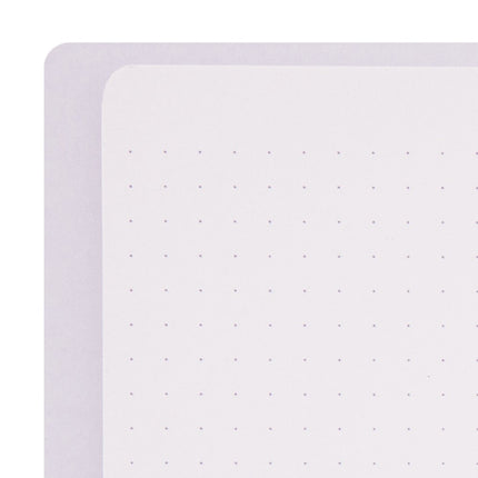 Cuaderno Soft Color Ring - Puntos - Lila