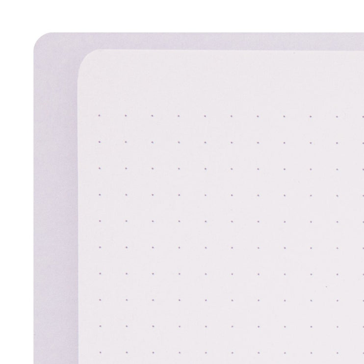 Cuaderno Soft Color Ring - Puntos - Lila