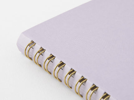 Cuaderno Soft Color Ring - Puntos - Lila