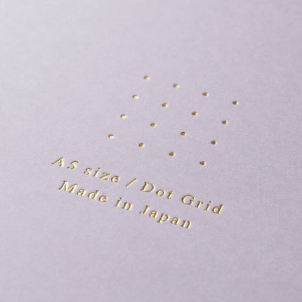 Cuaderno Soft Color Ring - Puntos - Lila